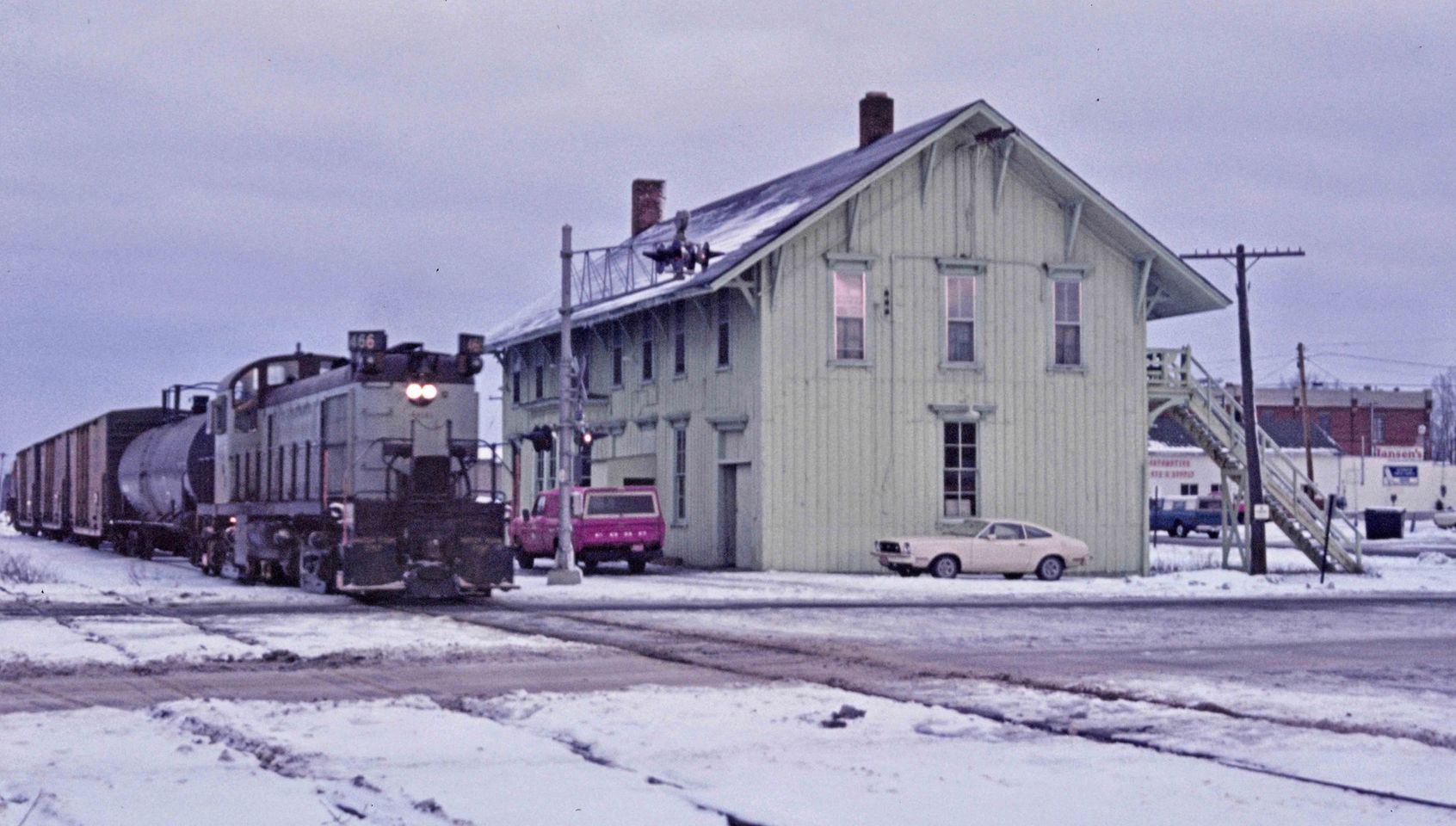 D&M train at Grayling